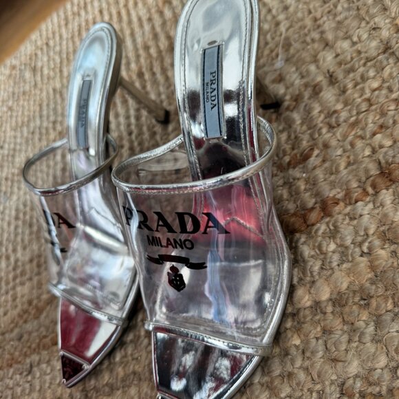 Prada Plex Logo- Heels - Picture 9 of 11